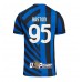 Inter Milan Alessandro Bastoni #95 Hjemmedrakt 2024-25 Kortermet